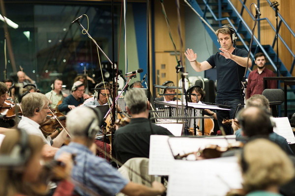 The Martian scoring session