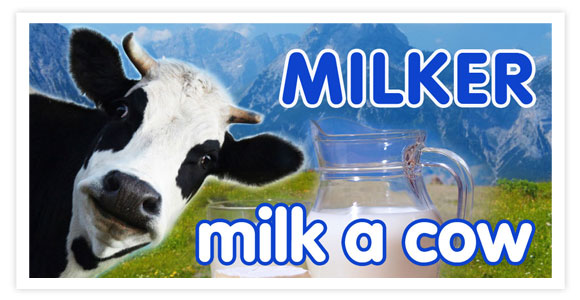 Free game for android - Milk a cow: Milker. Milk a cow - feel like a milker. Have you ever milked a cow? You know how to milk a cow? Prove it!